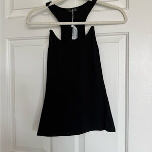 Luvvette Black Houdini Tank Top